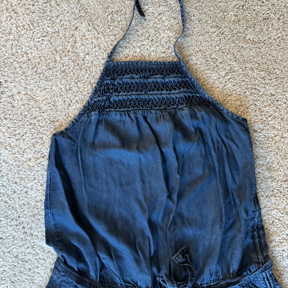 Sisley Italian brand jeans soft jumpsuit.